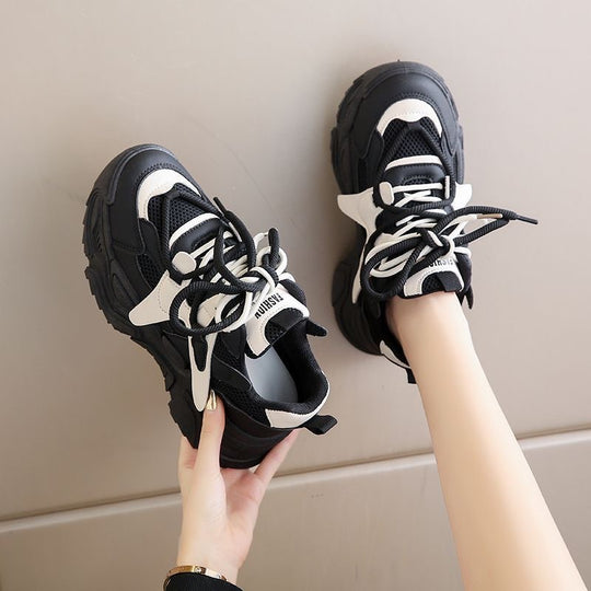 Damen Sportliche Chunky Sneakers EB