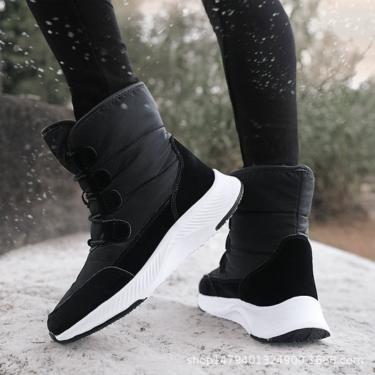 Damen Thermo-Winterstiefel mit rutschfestem Profil und isolierendem Futter EB