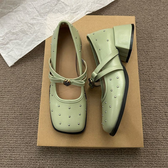 Damen elegante Schnürschuhe mit modischen Strassverzierungen EB