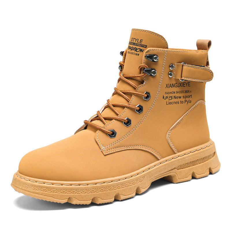 Damen hochwertige Winterstiefel mit robustem Design und rutschfester Sohle EB