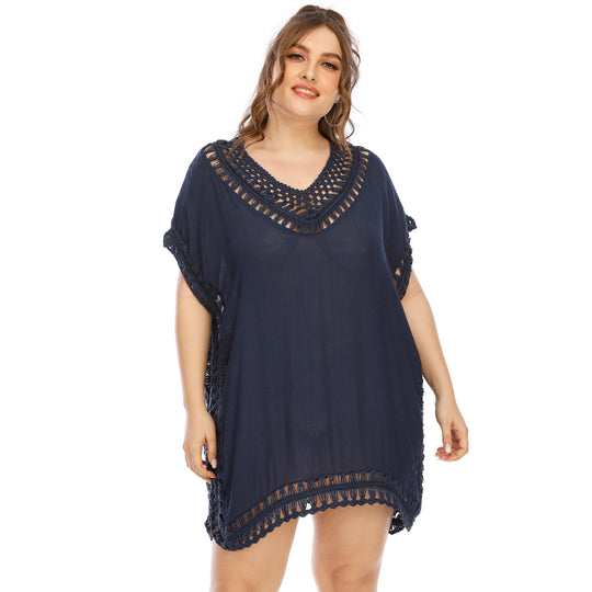 Damen eleganter häkeln Strandüberwurf EB