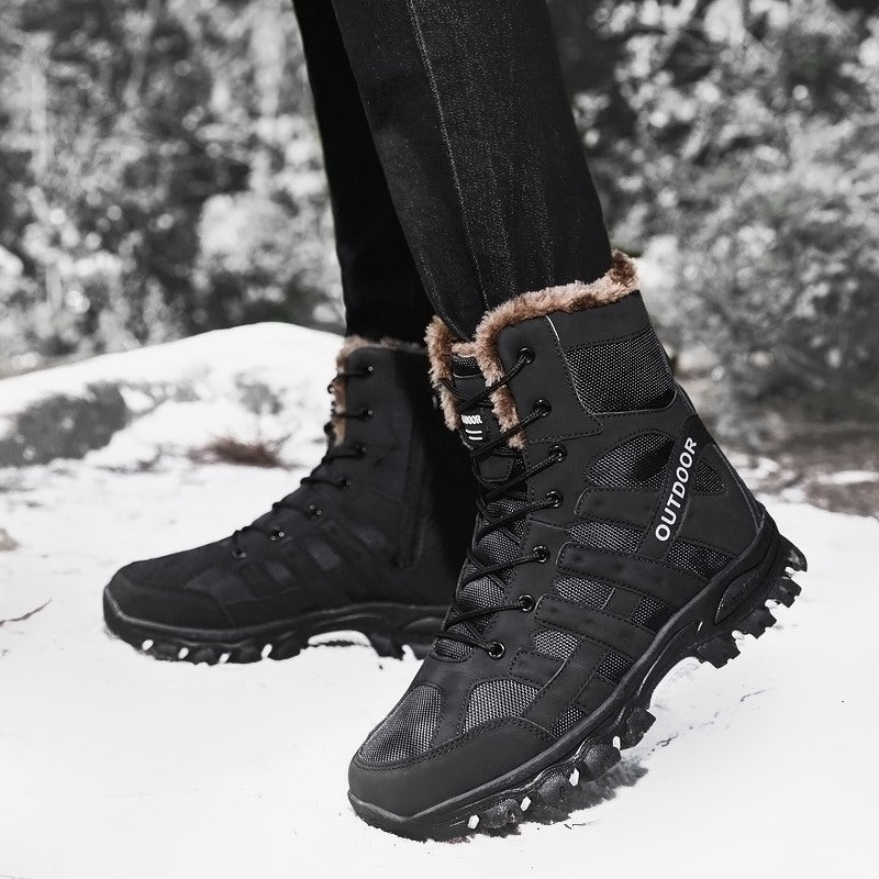 Damen Stiefel für Abenteuer im Freien mit warmem Innenfutter und rutschfester Sohle EB
