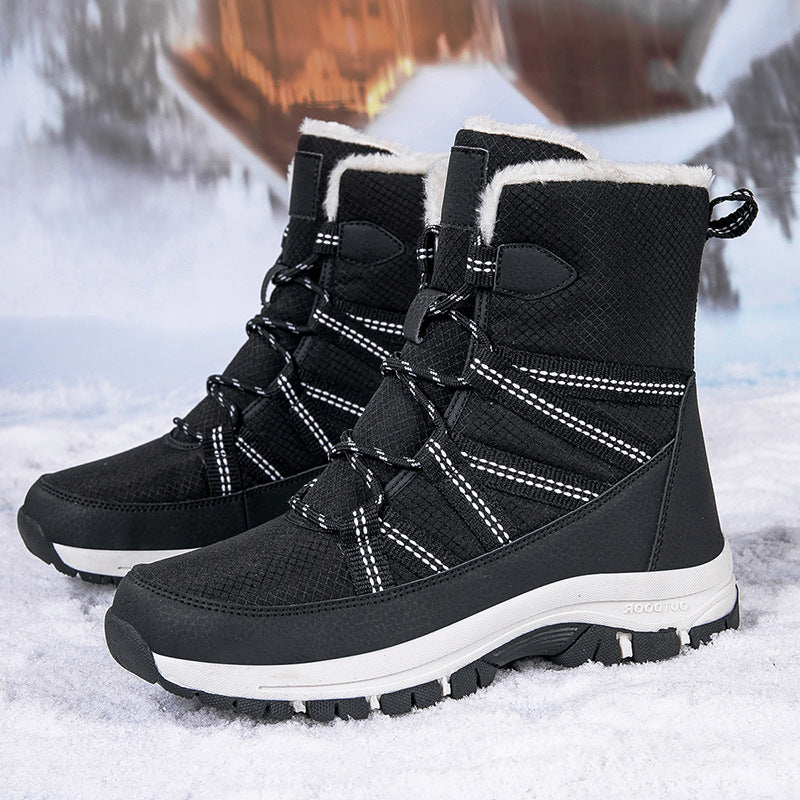 Damen Winterboots mit isolierendem Futter und rutschfester Sohle EB