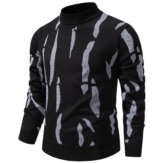 Herren modischer Sweatpullover mit einzigartigem grafischem Muster EB