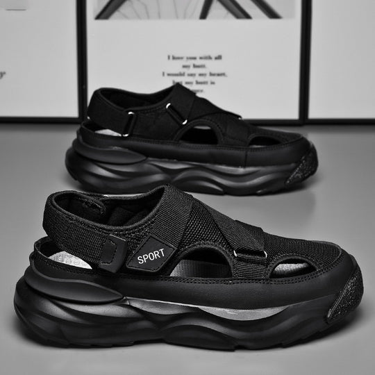 Damen Sportliche Sandalen mit bequemem Fußbett und atmungsaktivem Obermaterial EB