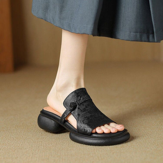 Damen Komfortable und stilvolle Sandalen mit anatomisch geformtem Fußbett EB