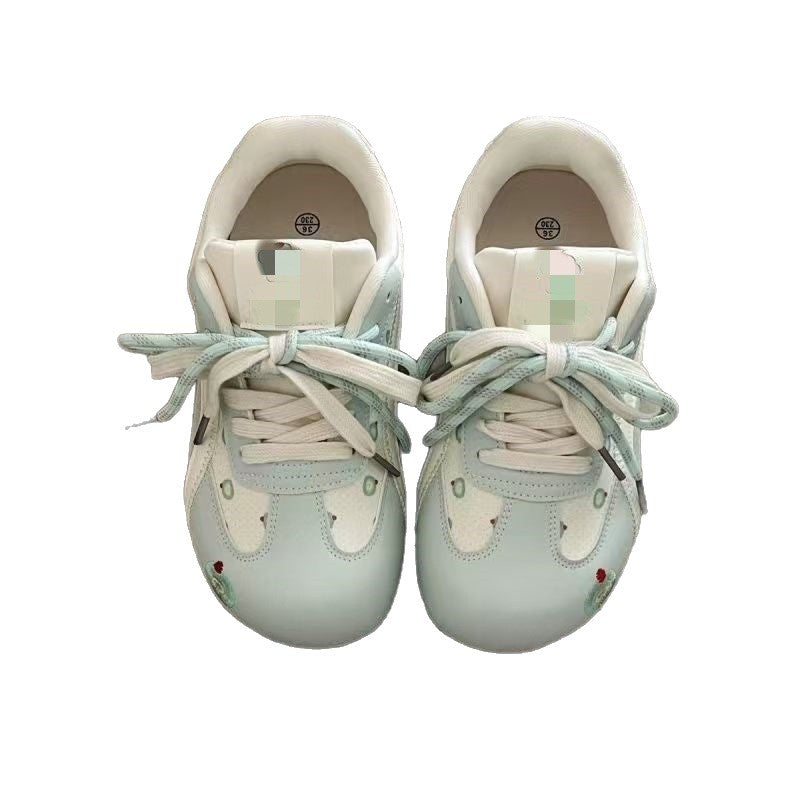 Damen Sportliche Turnschuhe mit verspieltem Bärenmotiv und atmungsaktiver Oberfläche EB