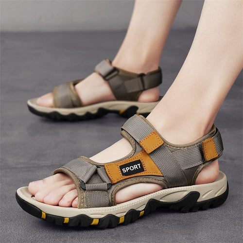 Herren Sportliche Outdoor-Sandalen mit verstellbarem Riemensystem EB