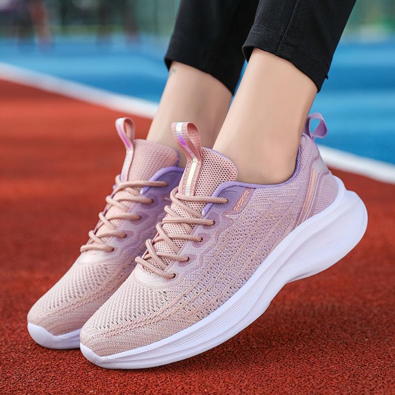 Damen Atmungsaktive Laufschuhe mit dämpfendem Fußbett und flexibler Sohle EB