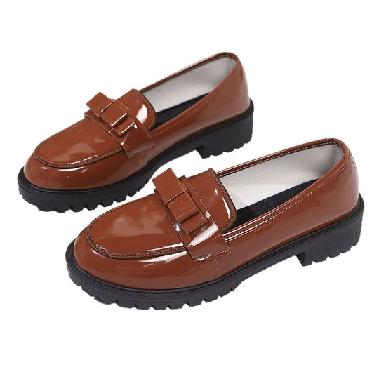 Damen Elegante und bequeme Mokassins mit modischem Schnallen-Detail EB