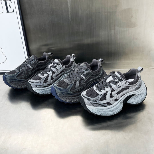 Damen Sportliche Lauf-Sneaker mit dämpfendem Fußbett und atmungsaktiver Oberflächenstruktur EB
