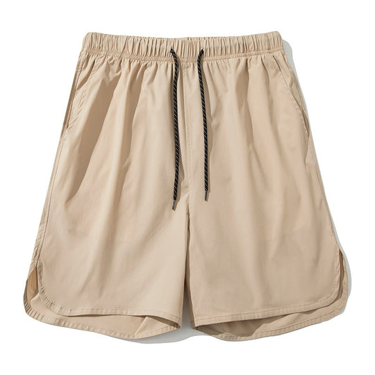 Herren sportliche Shorts mit elastischem Bund und verstellbarem Zugband EB
