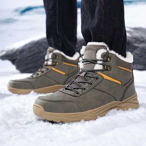 Damen Hochwertige Winterboots mit isolierter Innensohle und rutschfester Sohle EB