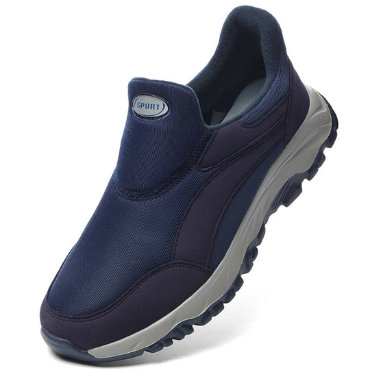 Damen Sportliche Slip-On Sneakers mit dämpfender Sohle EB