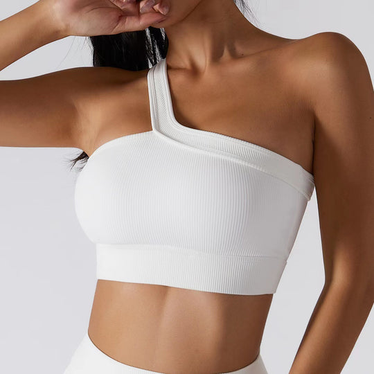 Damen Sportlicher Bustier mit asymmetrischem Schnitt EB