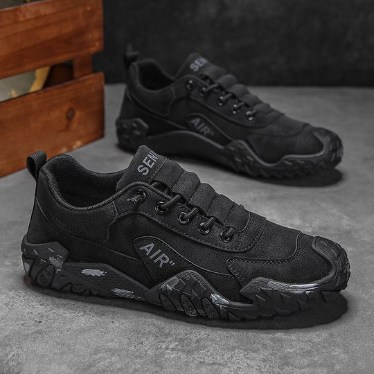Damen Sportliche Trekkingschuhe mit rutschfester Sohle und atmungsaktivem Obermaterial EB