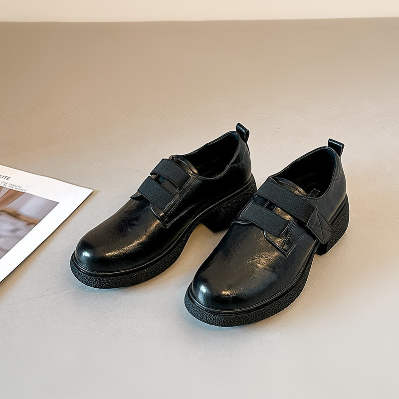 Damen Komfortable Schnürschuhe mit modischem Riemchen EB