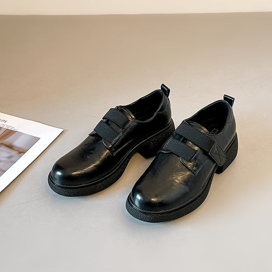 Damen Komfortable Schnürschuhe mit modischem Riemchen EB