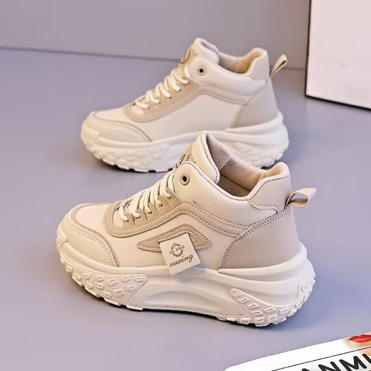 Damen Sportliche High-Top Sneakers mit dämpfender Sohle und robuster Profilierung EB
