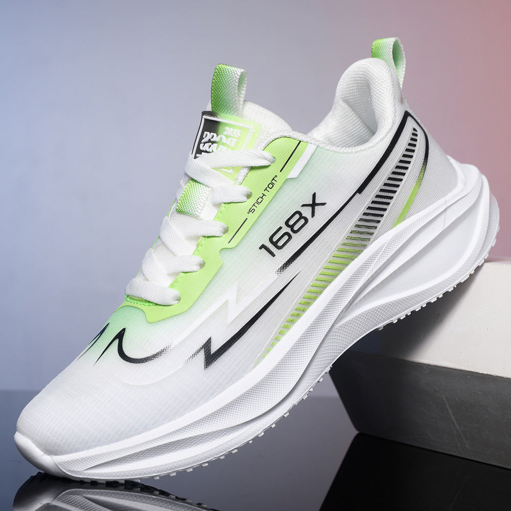 Herren Sportliche Lauf-Sneaker mit dämpfender Sohle und atmungsaktivem Obermaterial EB