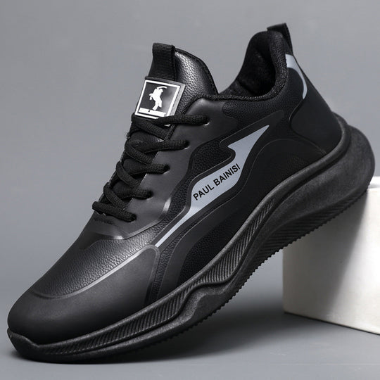 Herren trendige Sneaker mit stoßdämpfender Sohle und atmungsaktivem Obermaterial EB