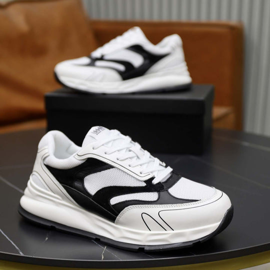 Damen Sportliche Sneakers mit atmungsaktiver Netzstruktur und modernen Akzenten EB