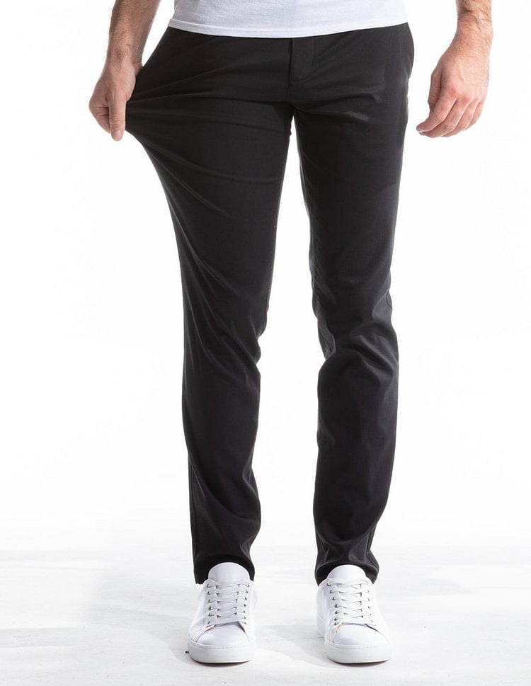 Herren Slim-Fit Chinohose aus atmungsaktivem Material EB