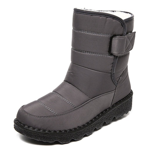 EB | Wasserdichte High-Top Slip-On Schneestiefel