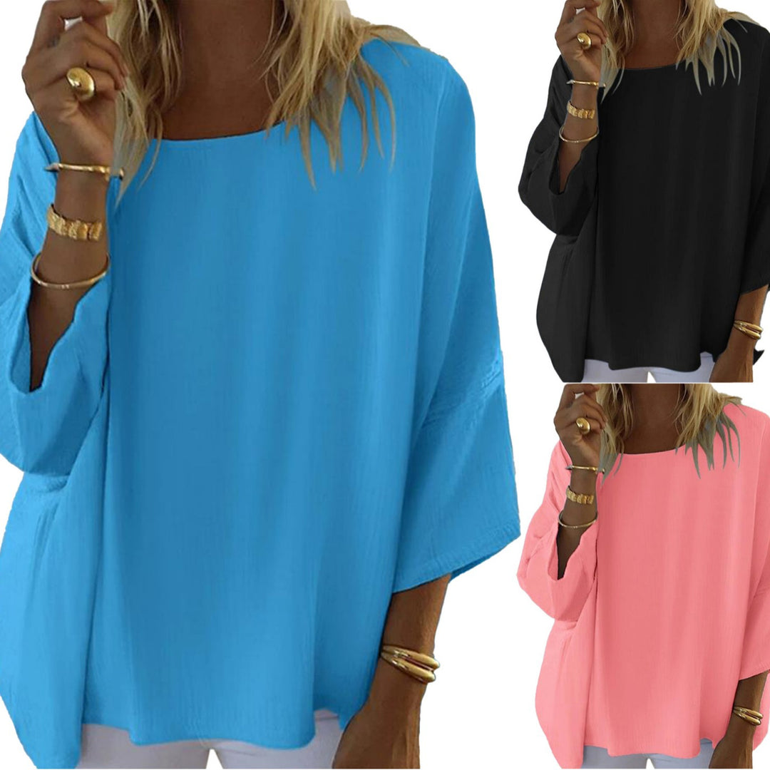 Damen Leichte Batwing Bluse EB