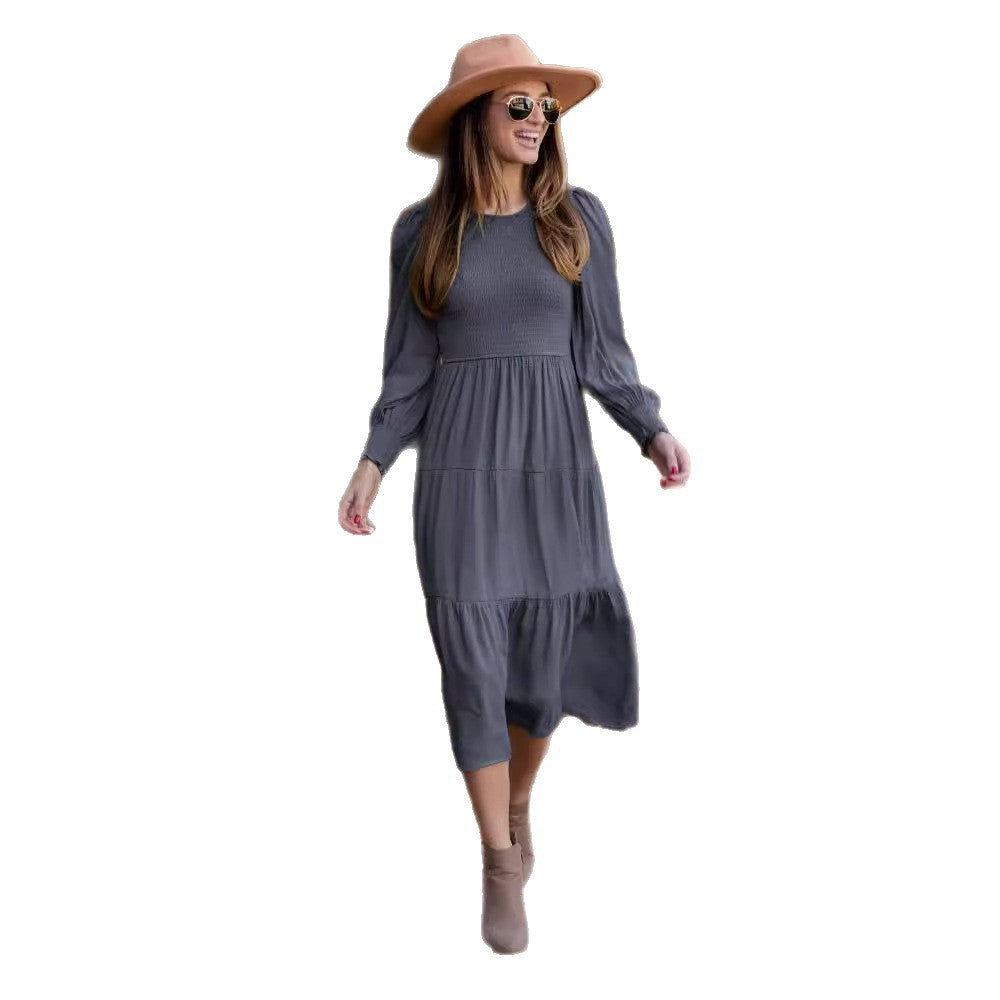 Damen Maxikleid im Boho-Stil EB