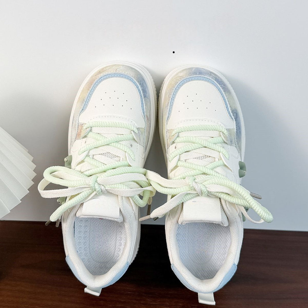 Damen Sportliche Sneakers mit verspielten Tierapplikationen und komfortabler Dämpfung EB