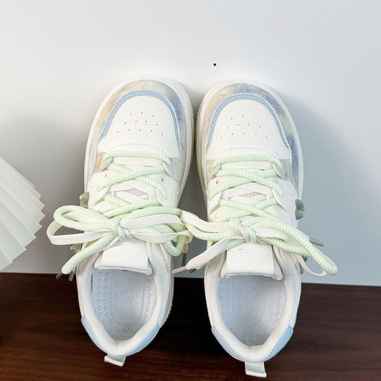 Damen Sportliche Sneakers mit verspielten Tierapplikationen und komfortabler Dämpfung EB