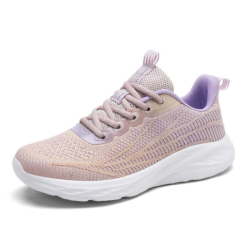 Damen Atmungsaktive Laufschuh mit flexiblem Obermaterial und dämpfender Sohle EB