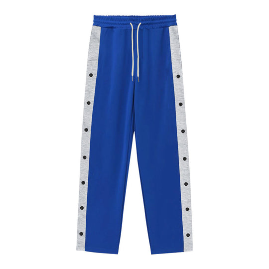 Herren Sportliche Jogginghose mit Knopfleiste und elastischem Bund EB