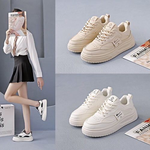 Damen modische Sneakers mit komfortabler Dämpfung und stylischem Design EB