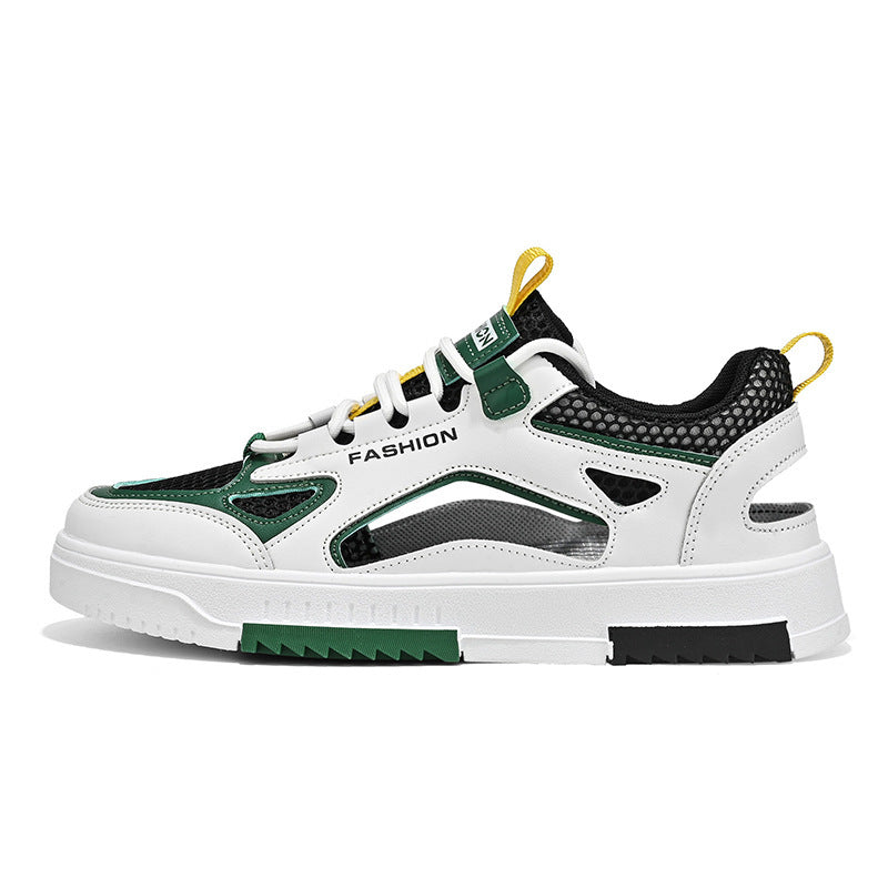 Damen Sportliche Freizeitsneaker mit atmungsaktiver Mesh-Oberfläche und dämpfender Sohle EB