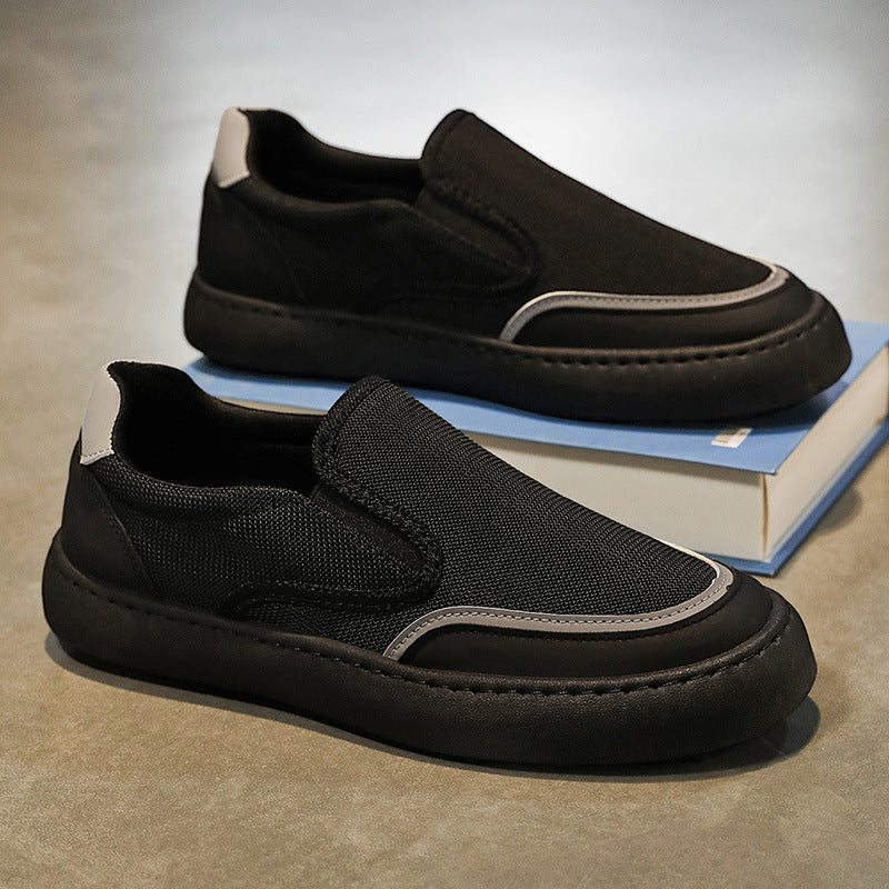 Damen Atmungsaktive Slip-On Sneakers mit rutschfester Sohle und flexiblem Design EB