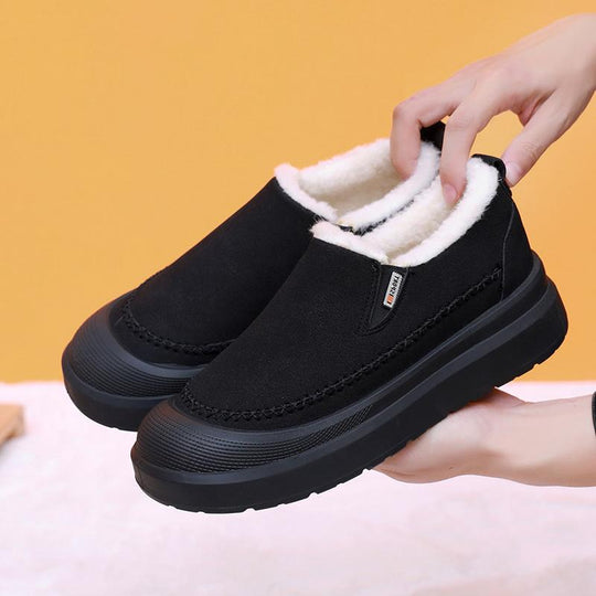 Damen Fleecegefütterte Freizeitschuhe mit rutschfester Sohle EB