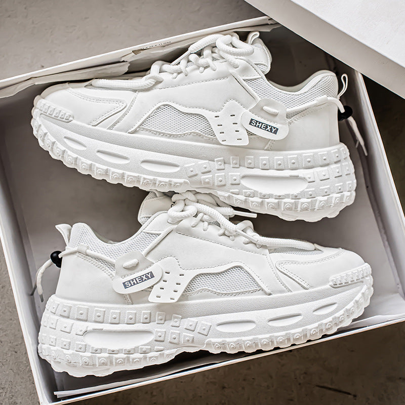 Damen Chunky Sneaker mit atmungsaktiver Mesh-Oberfläche und dämpfender Sohle EB