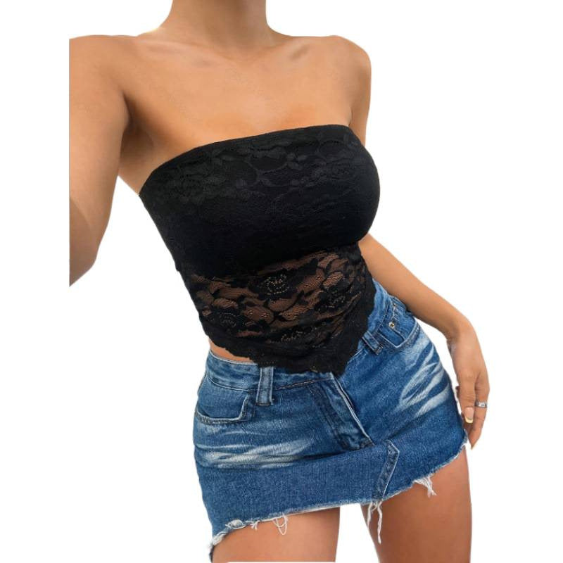 Damen Spitzenbustier mit elegantem Design und femininen Details EB