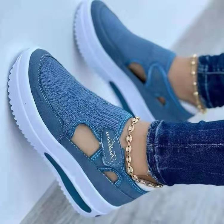 Damen Atmungsaktive Sneaker mit modischem Design EB