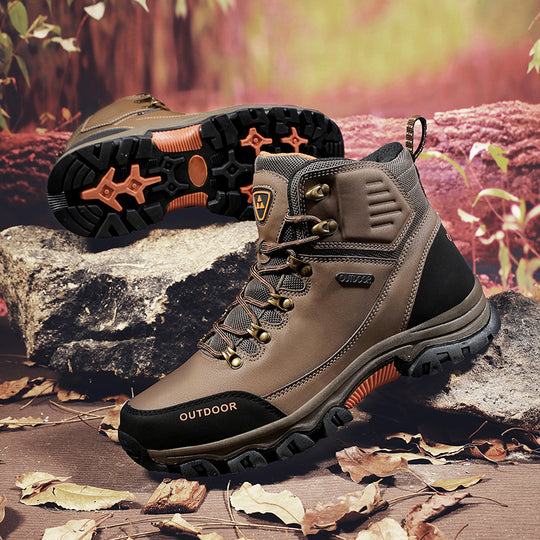 Herren All-Terrain Wanderstiefel mit hohem Knöchelschutz und griffiger Sohle EB
