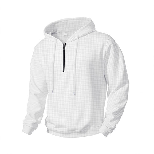 Herren Kapuzenpullover mit innovativem Reißverschluss und atmungsaktivem Material EB