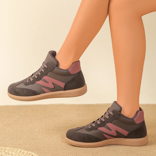 Damen Sneakers im sportlichen High-Top-Stil mit modischen Akzenten EB
