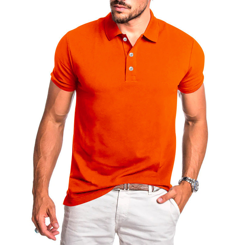 Herren Hochwertiges Kurzarm Poloshirt mit atmungsaktiver Technologie und modernem Schnitt EB