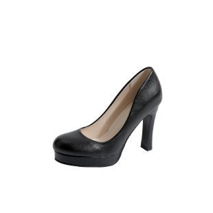 Damen elegante Pumps mit Blockabsatz EB