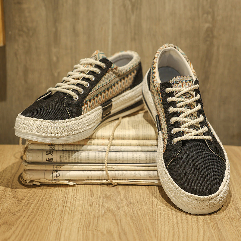 Damen modische Sneakers mit Riemensohle von EB
