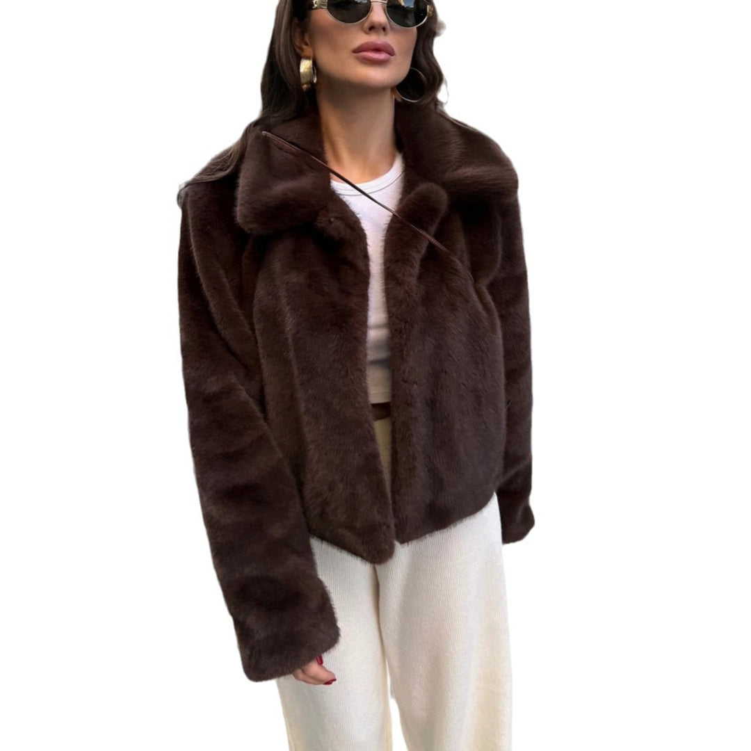 Damen Kunstpelz Jacke EB