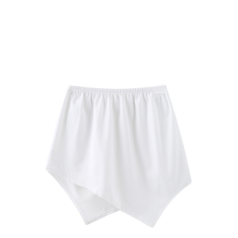 Damen sportliche Shorts im modernen Wickelstil EB