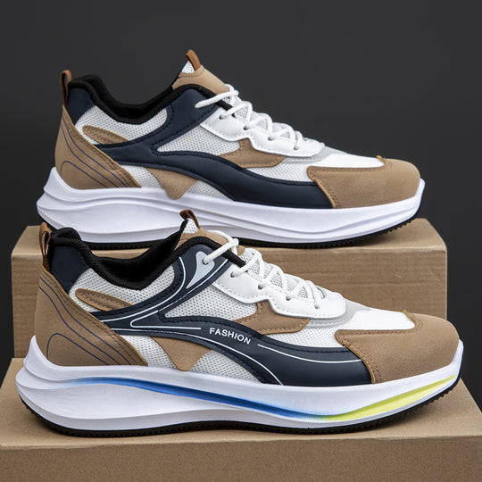 Damen Modische Sport-Sneaker mit atmungsaktivem Obermaterial und flexiblem Dämpfungssystem EB